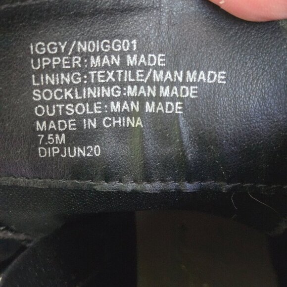 Nanette Nanette Lepore Iggy Fashion Boots Rhinestone Buckles Zip Closure Size 7. - Picture 9 of 10